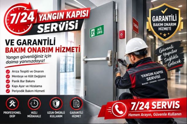 İstanbul Yangın Kapısı Tamiri, Teknik Servis ve Güvenlik Odaklı Onarım Çözümleri